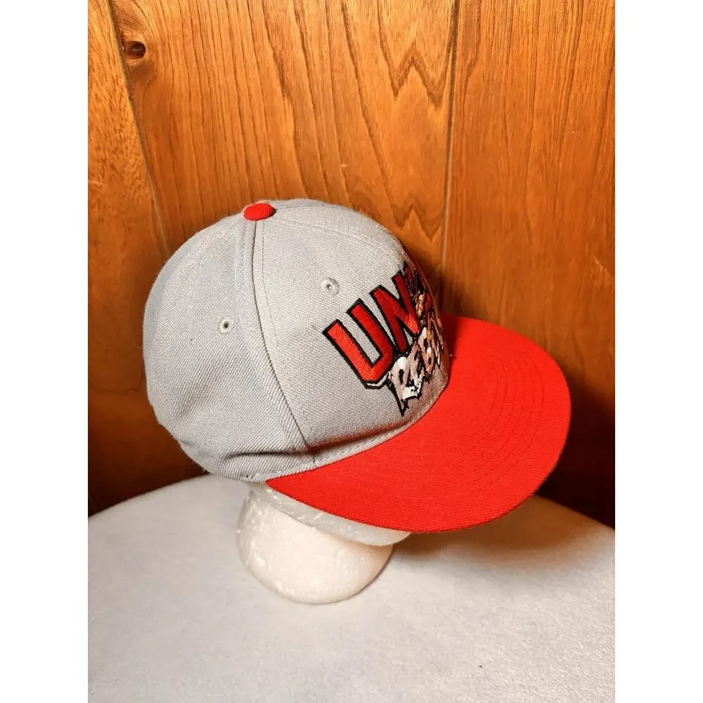 UNLV Rebels Wool Blend Snapback Hat Gray Red Top of the World NCAA